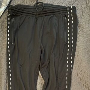 Black track pants. Pink brand. Size lg